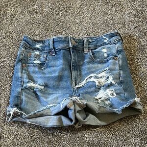 American Eagle  Distressed Denim Shorts